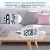 Digital LCD Alarm Clock
