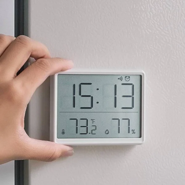 Magnetic Multifunction Digital LCD Clock