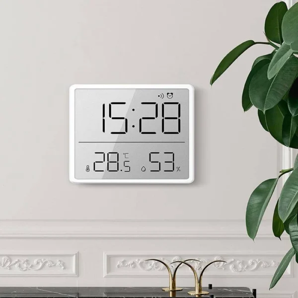 Magnetic Multifunction Digital LCD Clock