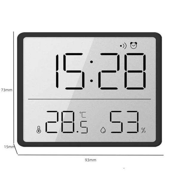 Magnetic Multifunction Digital LCD Clock