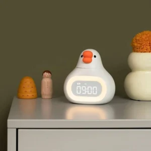 sg-11134201-7rbk7-lmff3d9h4745ba Cute Duck LED Alarm Clock with Night Light