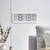 Large LCD Digital Wall Clock