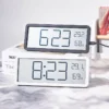 Large LCD Digital Wall Clock