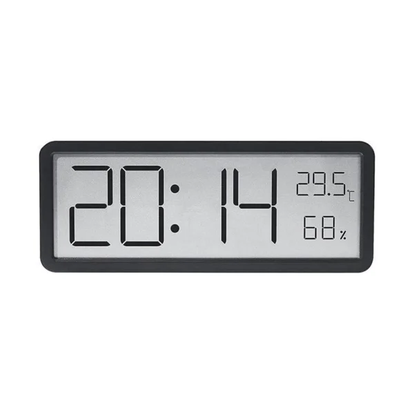 Large LCD Digital Wall Clock