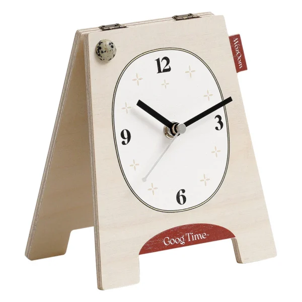 Vintage Wooden Folding Desk Clock