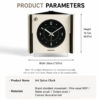 ChatGPT Image Aug 31, 2026, 12_57_14 PM Modern Geometric Analog Desk Clock