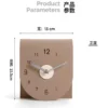Modern Arch Fold Silent Desk Clock