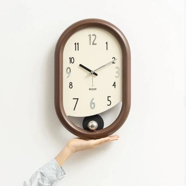 Modern Swing Pendulum Silent Wall Clock