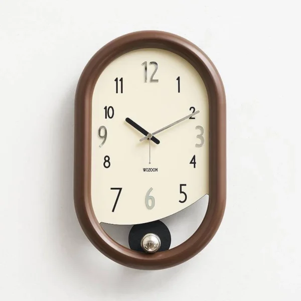 Modern Swing Pendulum Silent Wall Clock
