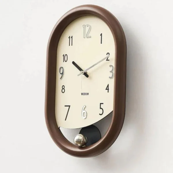 Modern Swing Pendulum Silent Wall Clock