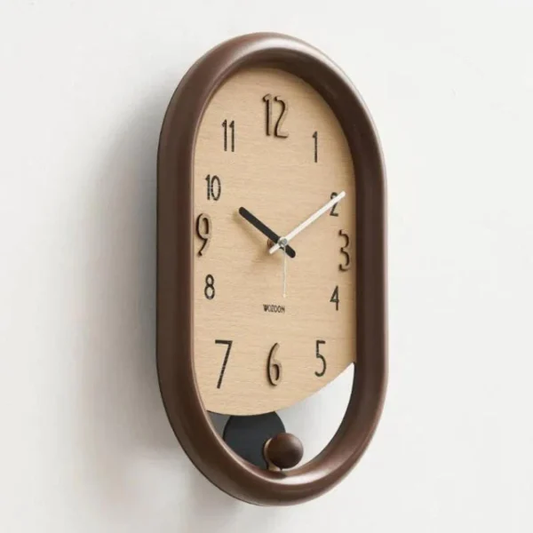 Modern Swing Pendulum Silent Wall Clock