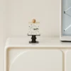 Creative Cube Pedestal Analog Desk Clock
