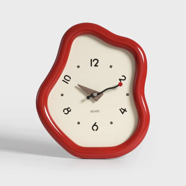 sg-11134201-822xe-mofel5nrgidr37 Modern Irregular Shape Silent Desk Clock