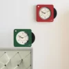 Modern Geometric Silent Analog Desk Clock