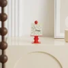 Creative Cube Pedestal Analog Desk Clock