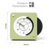 Modern Geometric Silent Analog Desk Clock