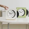 Modern Geometric Silent Analog Desk Clock