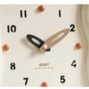Modern Wavy Frame Analog Wall & Desk Clock