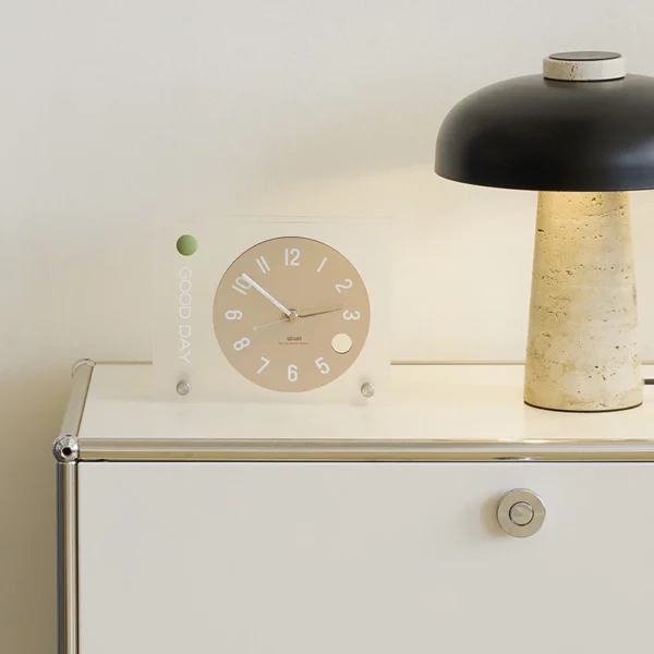 Modern Acrylic Silent Desk Clock