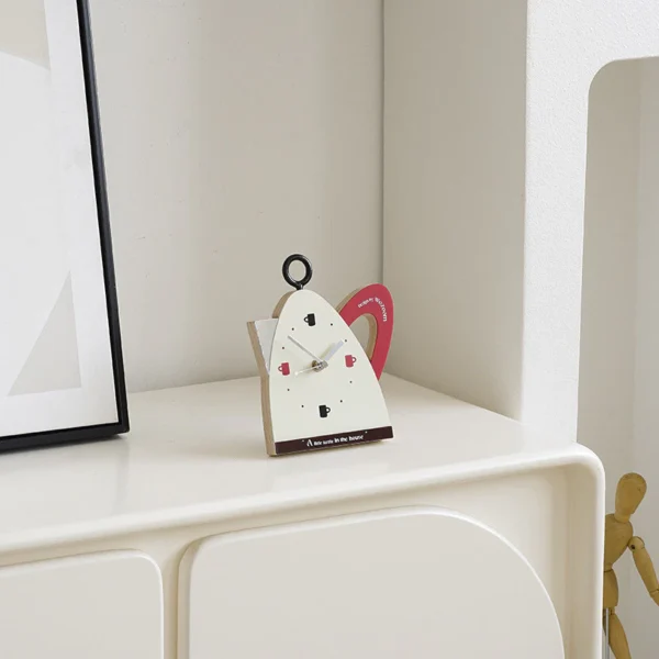 Creative Kettle Inspired Silent Analog Desk Clock