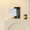 Scandinavian Botanical Decorative Desk Clock