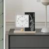 Scandinavian Botanical Decorative Desk Clock