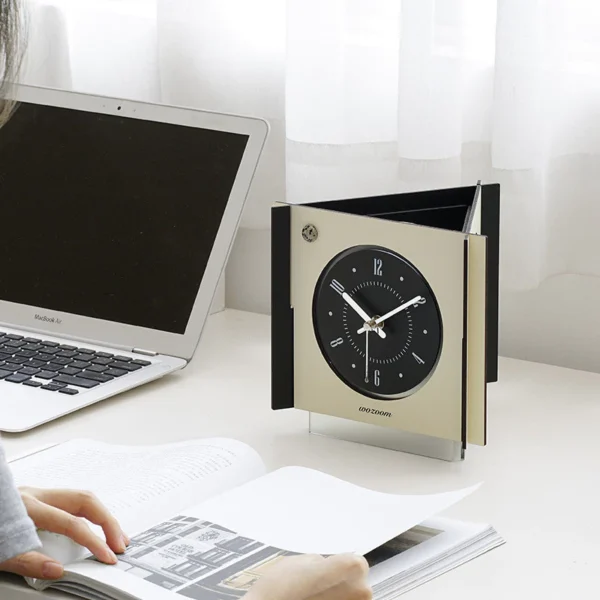 sg-11134201-8259e-ms95w6dxx2iq2c Modern Geometric Analog Desk Clock