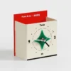 Modern Analog Desk Clock with Storage Holder