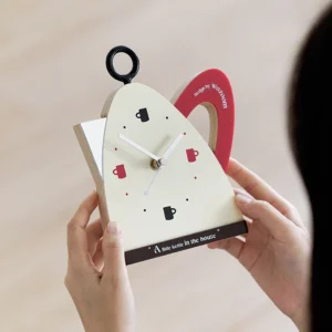 Creative Kettle Inspired Silent Analog Desk Clock