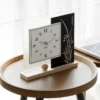 Scandinavian Botanical Decorative Desk Clock