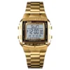 Waterproof Stainless Steel Digital Watch