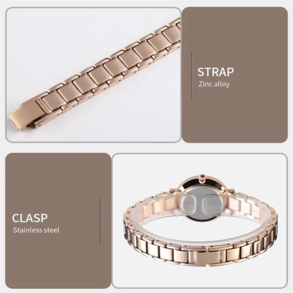 Quartz Watch with Stainless Steel Bracelet