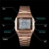 Waterproof Stainless Steel Digital Watch