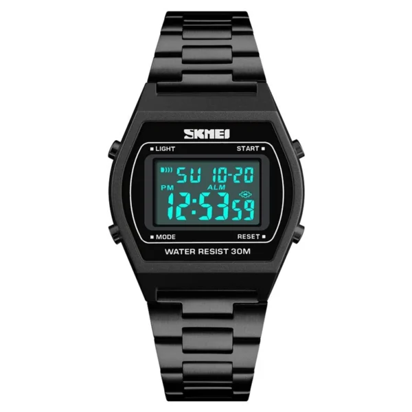 30M Waterproof Stainless Steel Digital Watch