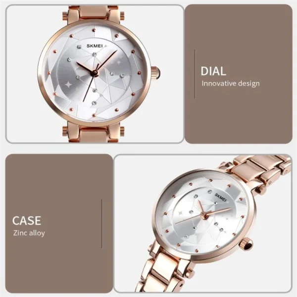 Quartz Watch with Stainless Steel Bracelet