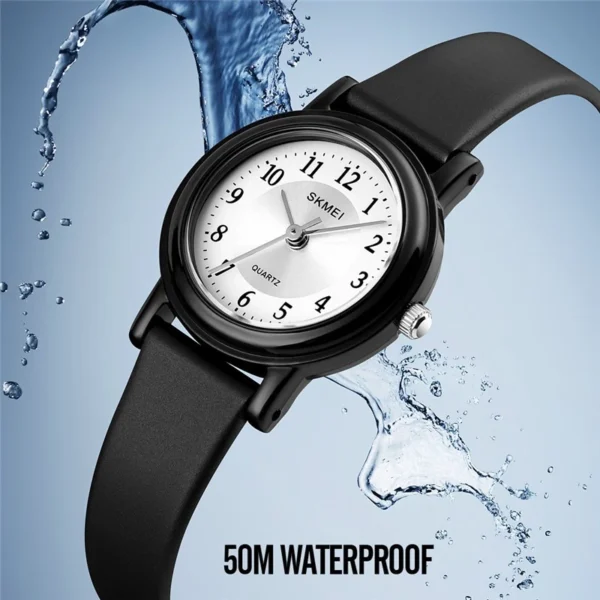 Women 50M Waterproof Quartz Analog Watch