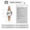 Quartz Watch with Stainless Steel Bracelet