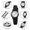 Women 50M Waterproof Quartz Analog Watch