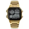 Waterproof Stainless Steel Multifunction Digital Watch