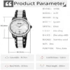 Luxury Ceramic Quartz Watch with Date Display