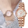 Luxury Crystal Quartz Watch