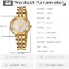 Luxury Crystal Quartz Watch