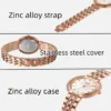 Luxury Crystal Quartz Watch