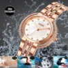 Luxury Crystal Quartz Watch