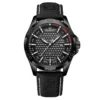 30M Waterproof Quartz Watch with Leather Strap