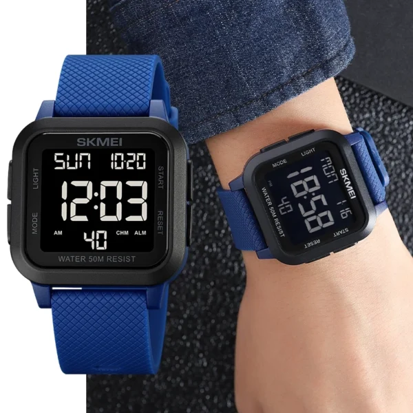 Waterproof Multifunction Digital Sports Watch