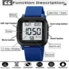 Waterproof Multifunction Digital Sports Watch