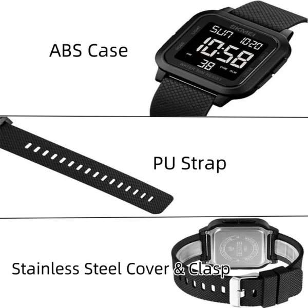 Waterproof Multifunction Digital Sports Watch