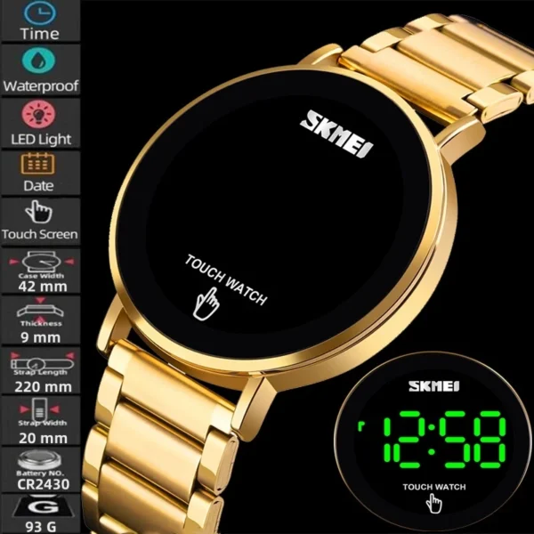 cn-11134207-7ras8-m2ku6ypmomavba Touch Screen LED Digital Watch with Stainless Steel Bracelet