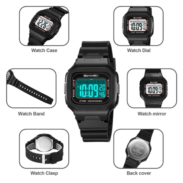 Multifunction Digital Sports Watch